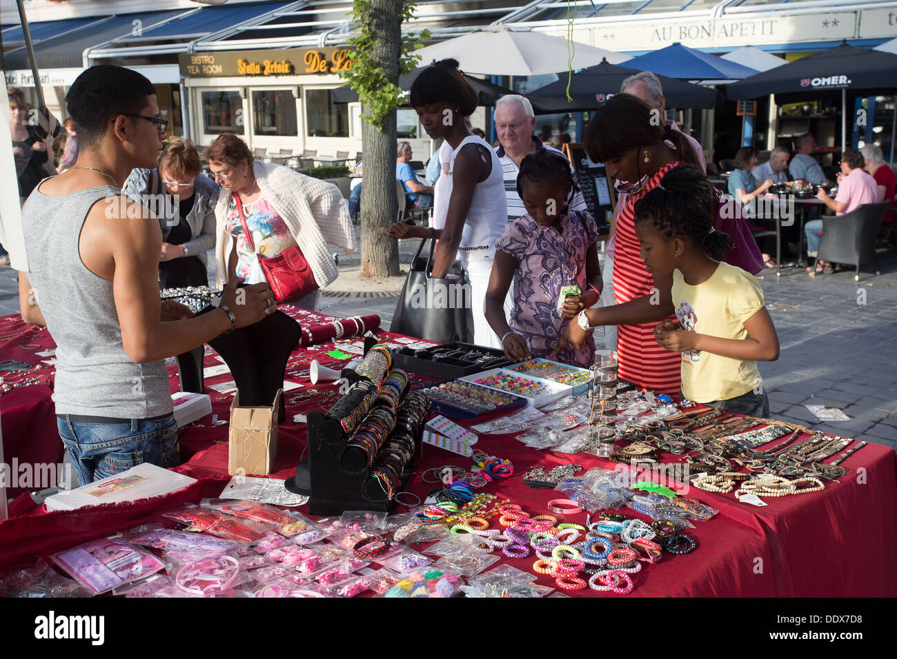 'T Zand Bruge Brugge Bruges Belgique Belgique Banque D'Images