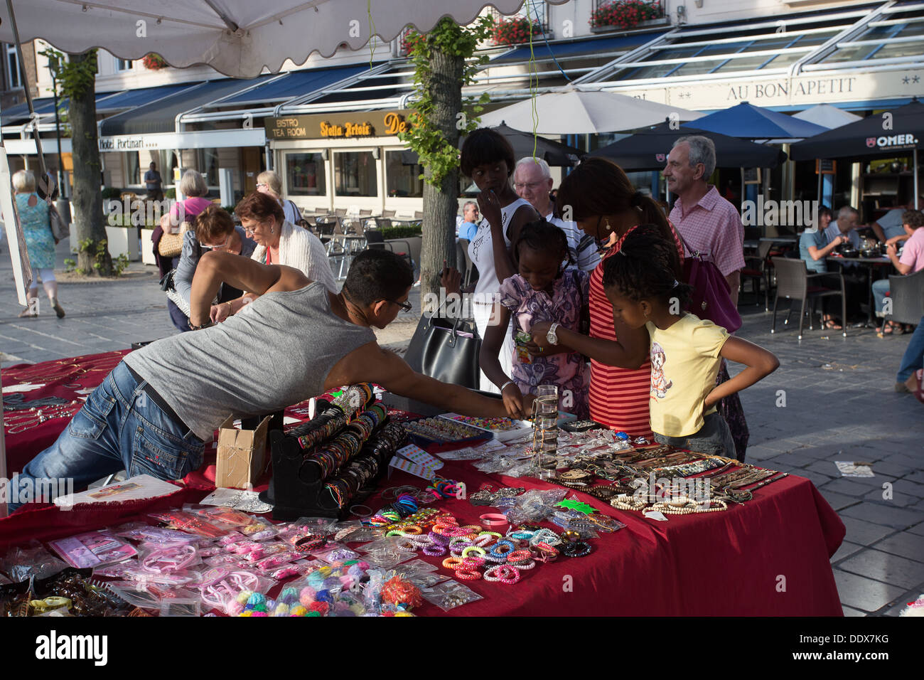 'T Zand Bruge Brugge Bruges Belgique Belgique Banque D'Images
