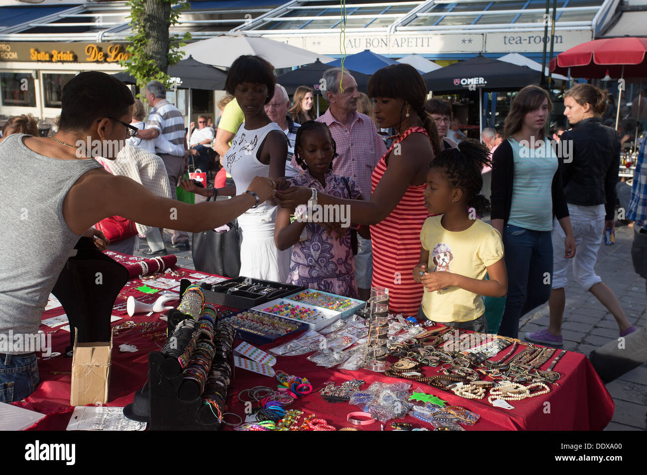 'T Zand Bruge Brugge Bruges Belgique Belgique Banque D'Images