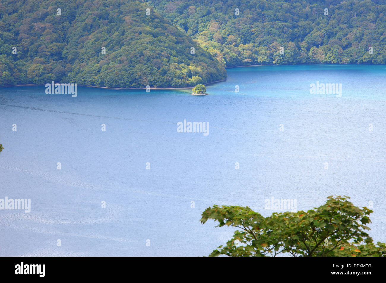 Le lac Chuzenji, Préfecture Tochigi Banque D'Images