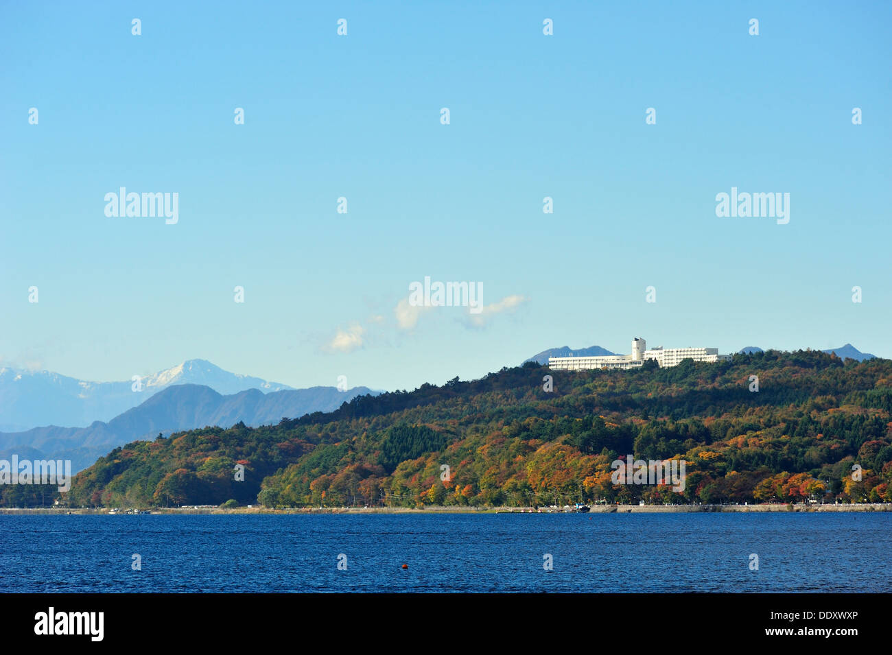 Lac Yamanaka, préfecture de Kanagawa au Japon Banque D'Images