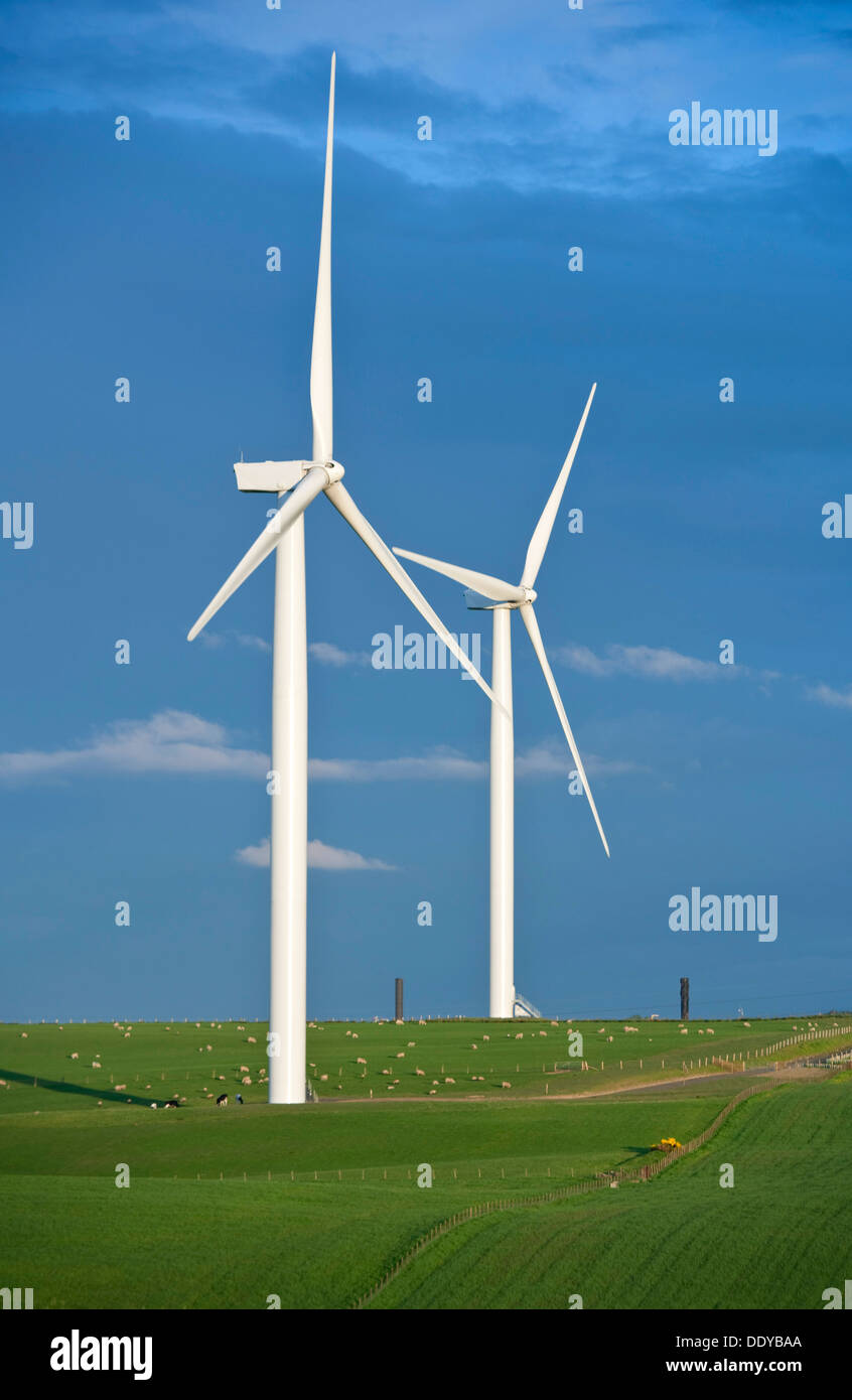 Little Raith Wind Farm Mossmorran Fife Ecosse Banque D'Images