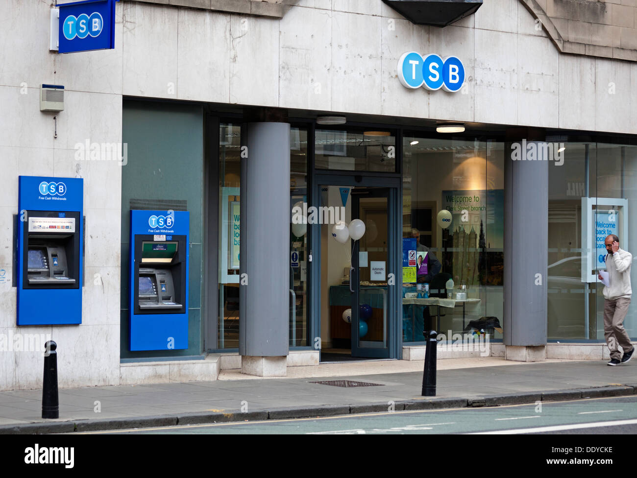 Le syndic du BST Savings Bank Edinburgh Scotland UK Banque D'Images