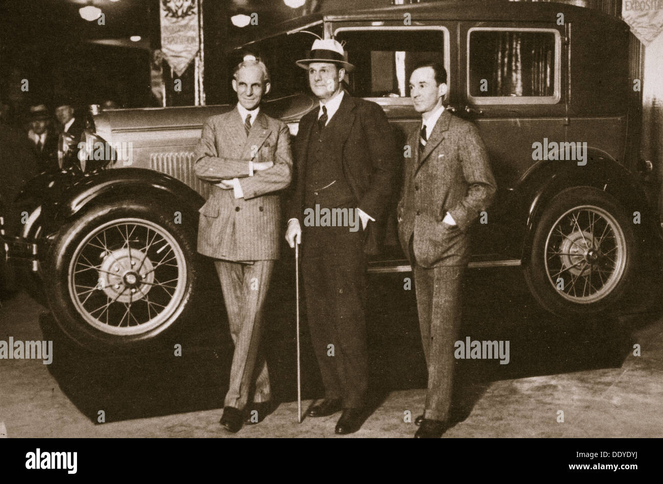 'Entrez le nouveau Ford', New York City, USA, 1927. Artiste : Inconnu Banque D'Images