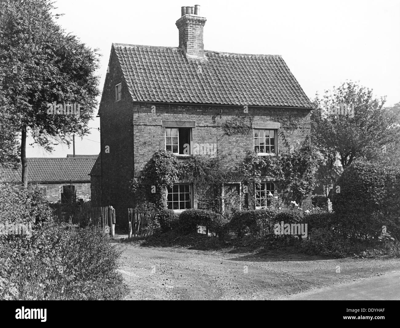 Church Cottage, Cossall, Nottinghamshire, 1959. L'artiste : George Roberts Banque D'Images