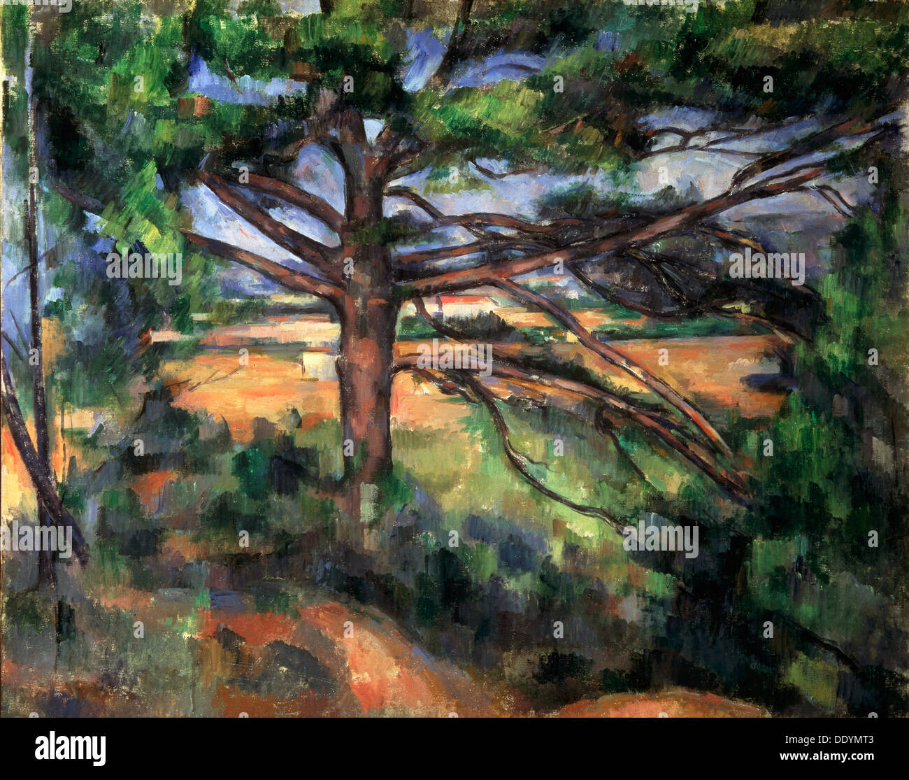 'Un grand pin près de Aix', 1895-1897. Artiste : Paul Cezanne Banque D'Images