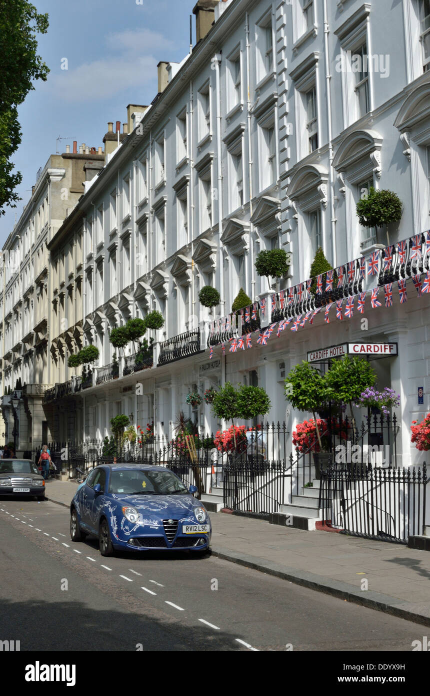 Norfolk Square, Paddington, London, UK Banque D'Images