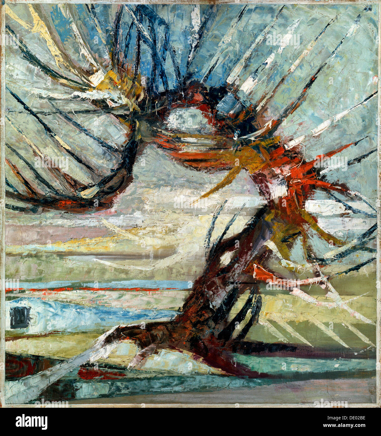 'Un arbre', au début du xxe siècle( ?). Artiste : Otto Mueller Banque D'Images