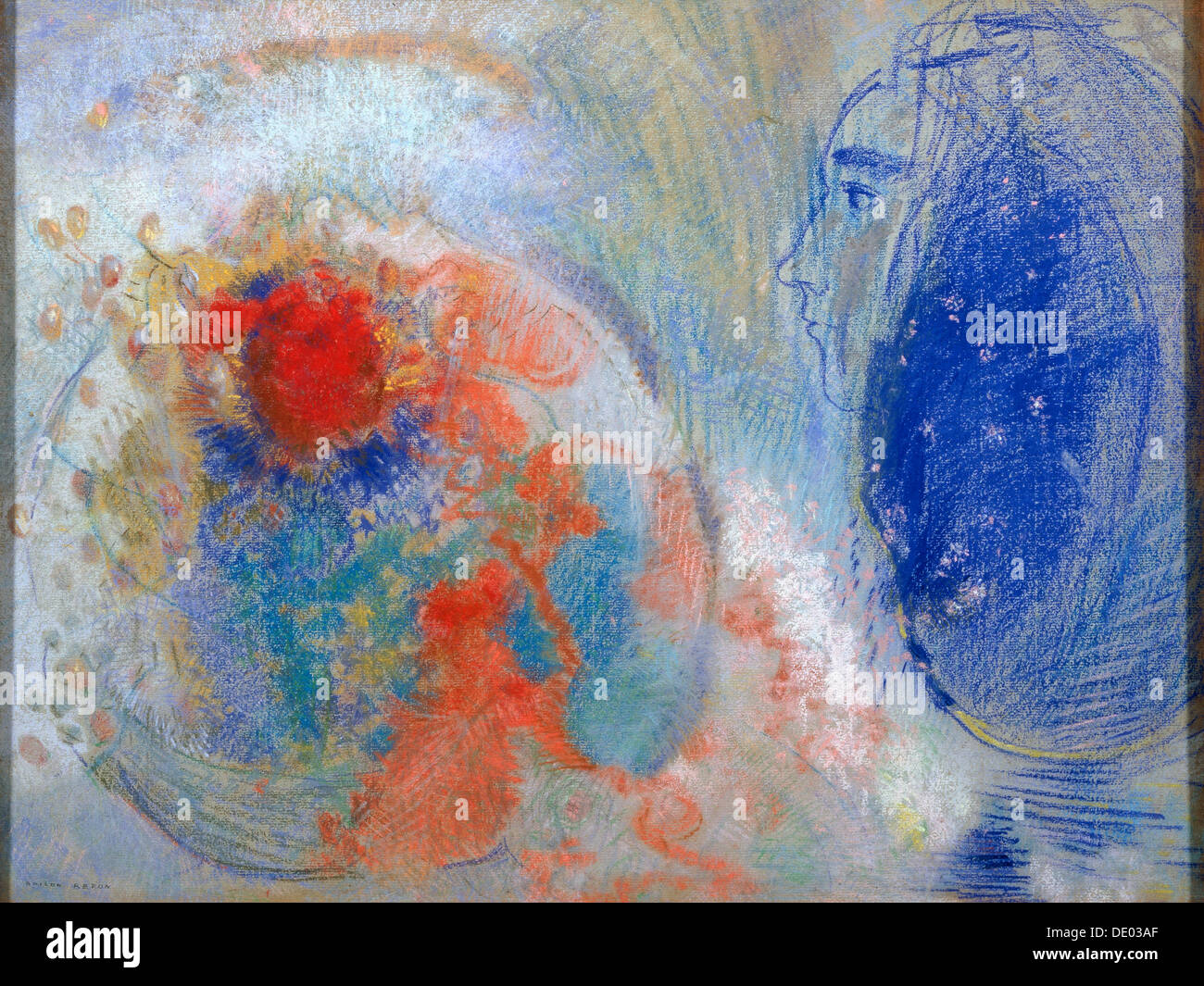 'Jour et Nuit', 1908-1911. Artiste : Odilon Redon Banque D'Images