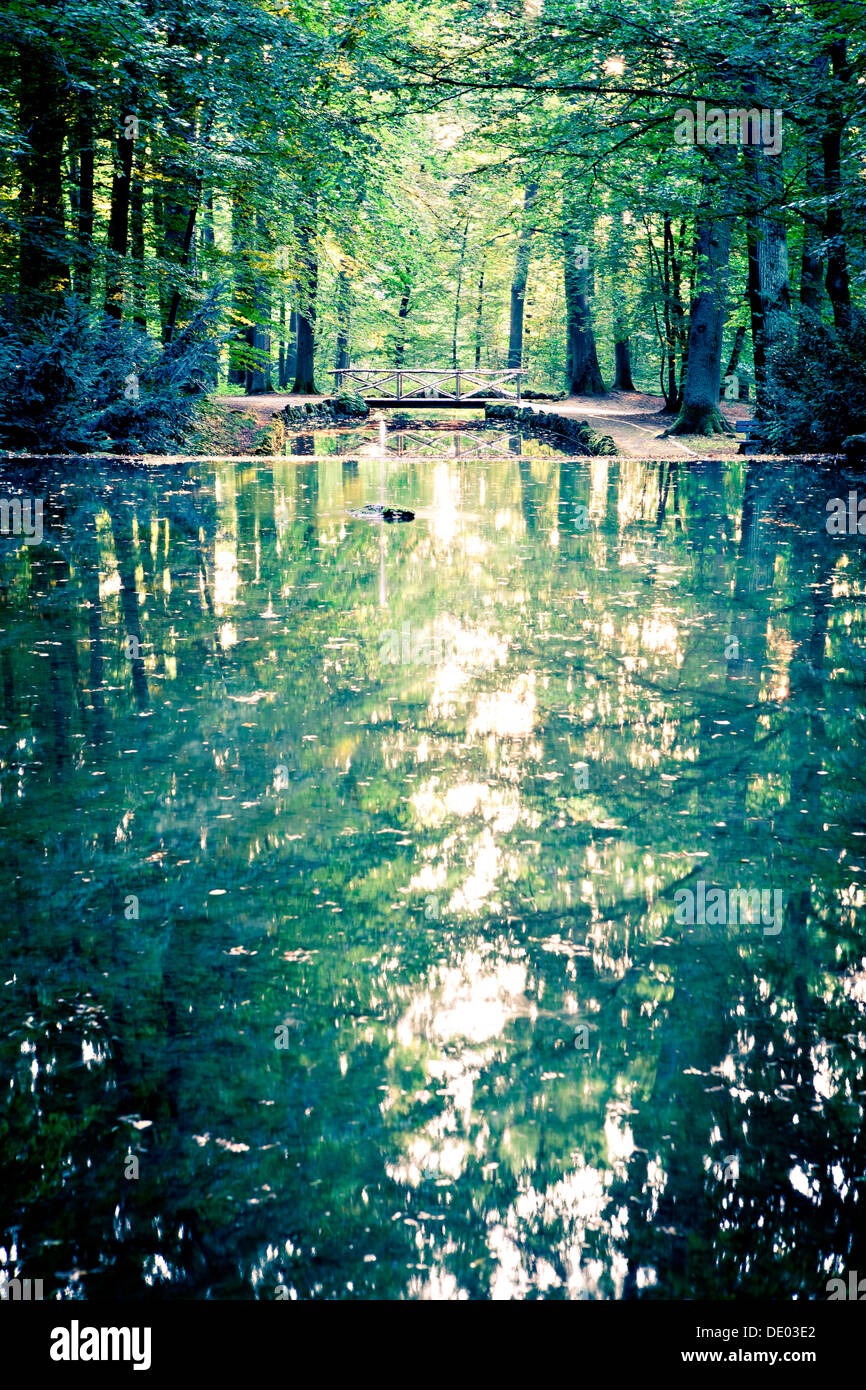 Motifs de l'ermitage, Bayreuth, en Bavière Banque D'Images