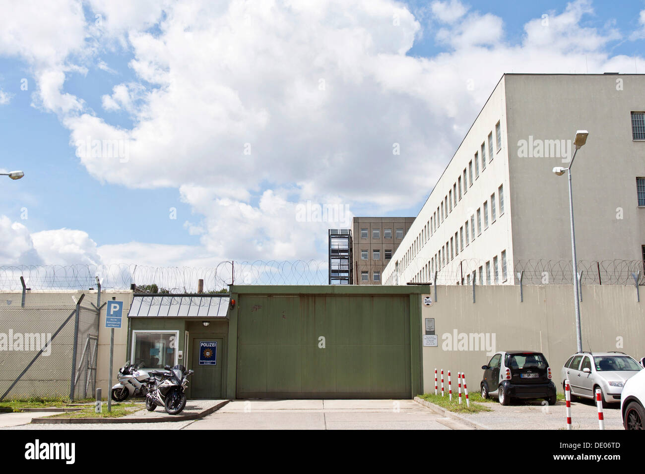 La garde à vue, détention, Dir ZA 2 fem, déportation, emprisonnement, Office fédéral des migrations et des réfugiés à Berlin Banque D'Images