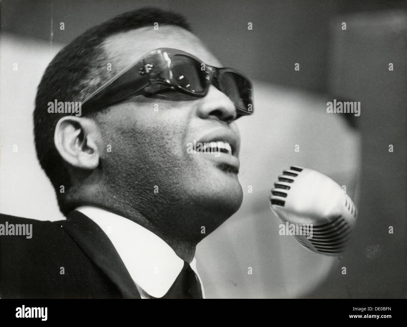 Ray Charles, musicien, Stockholm, Suède, 1962. Artiste : Inconnu Banque D'Images