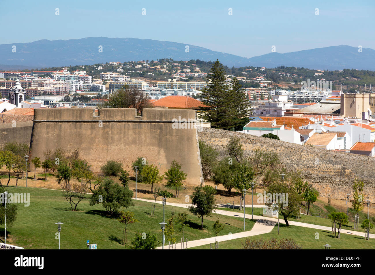 Remparts, Lagos, Algarve, Portugal, Europe Banque D'Images