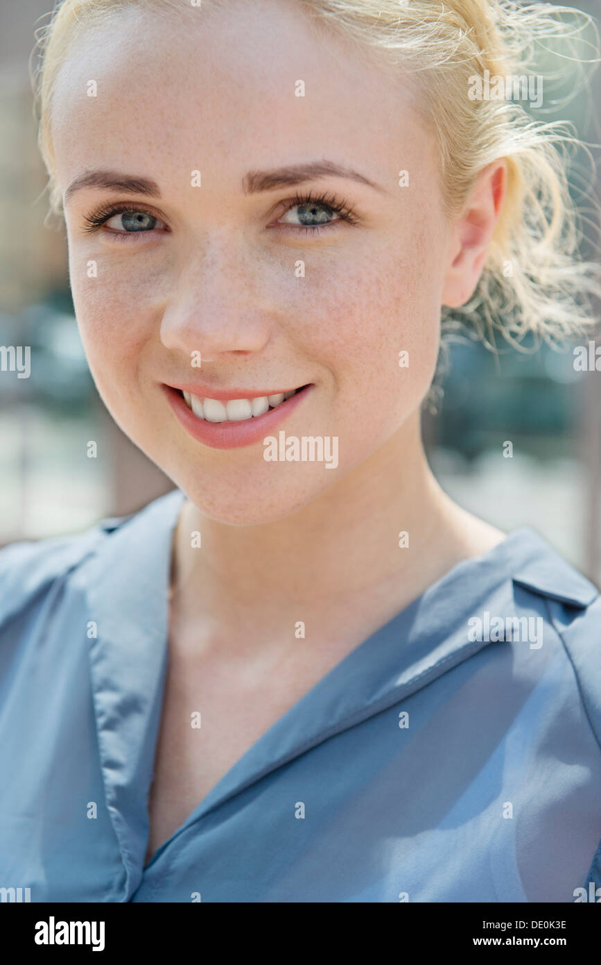 Young woman, portrait Banque D'Images