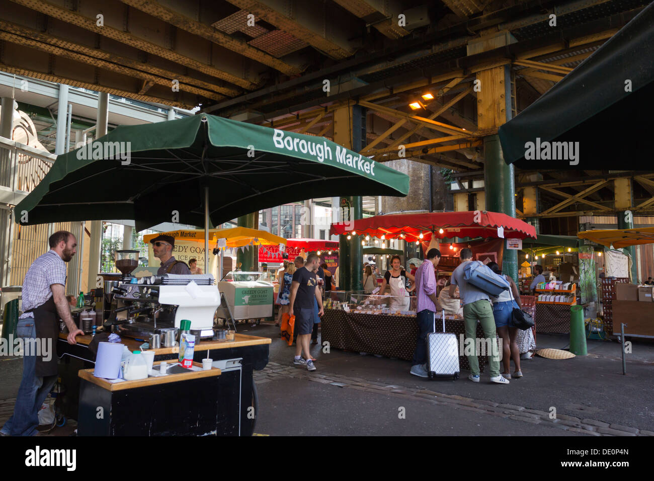 Borough Market - Southwark - Londres Banque D'Images