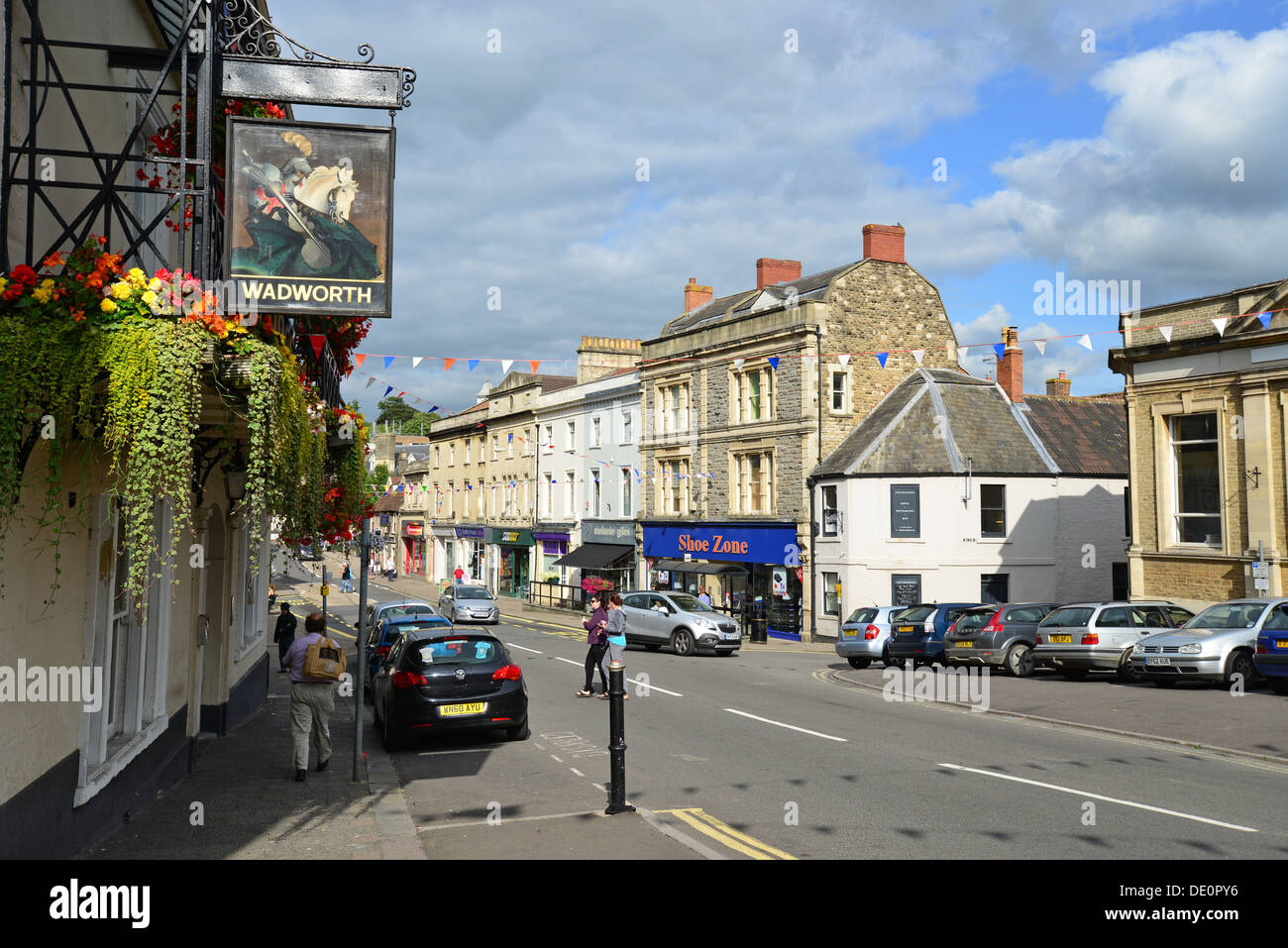 Place du marché, Frome, Somerset, England, United Kingdom Banque D'Images