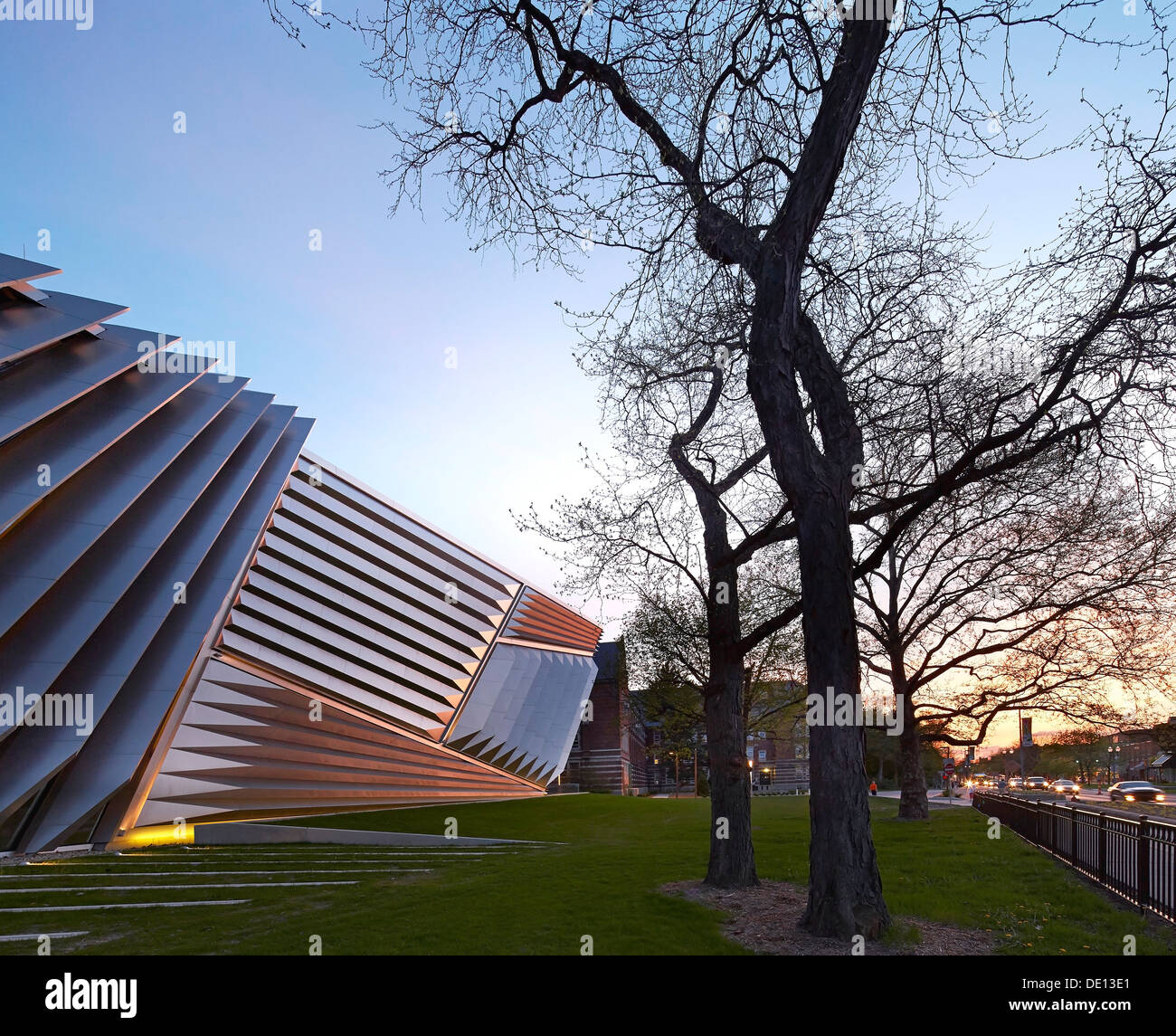 Eli et Edythe large Art Museum, Lansing, États-Unis. Architecte : Zaha Hadid Architects, 2013. Banque D'Images