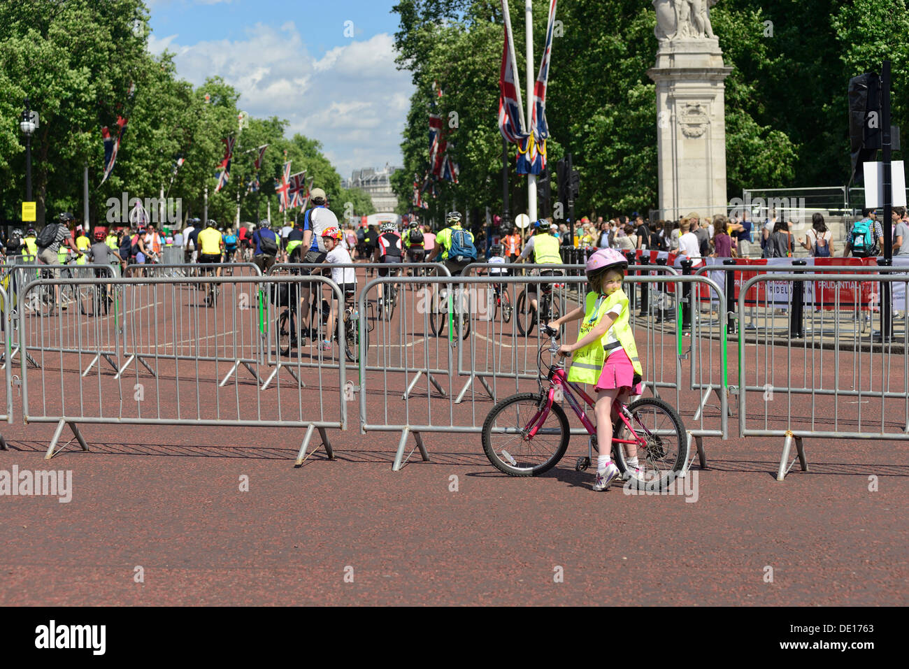 Prudential RideLondon, 2013 Banque D'Images