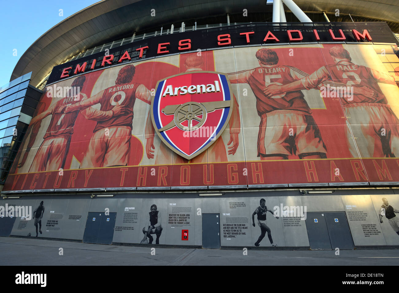 L'Emirates stadium à Arsenal Banque D'Images