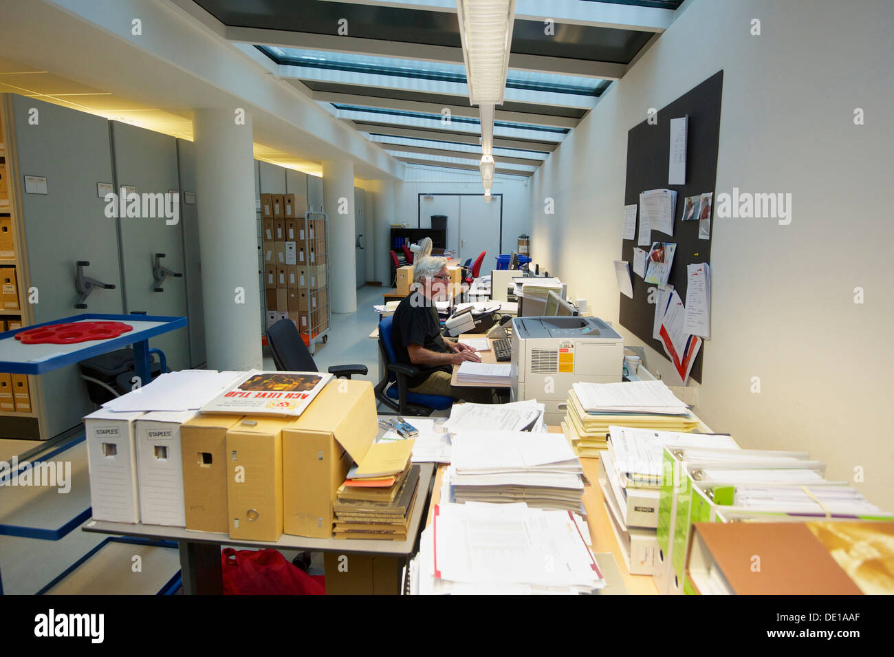 Holland-Breda. 23-10-12. Archive d'une école. Photo : Gerrit de Heus Banque D'Images