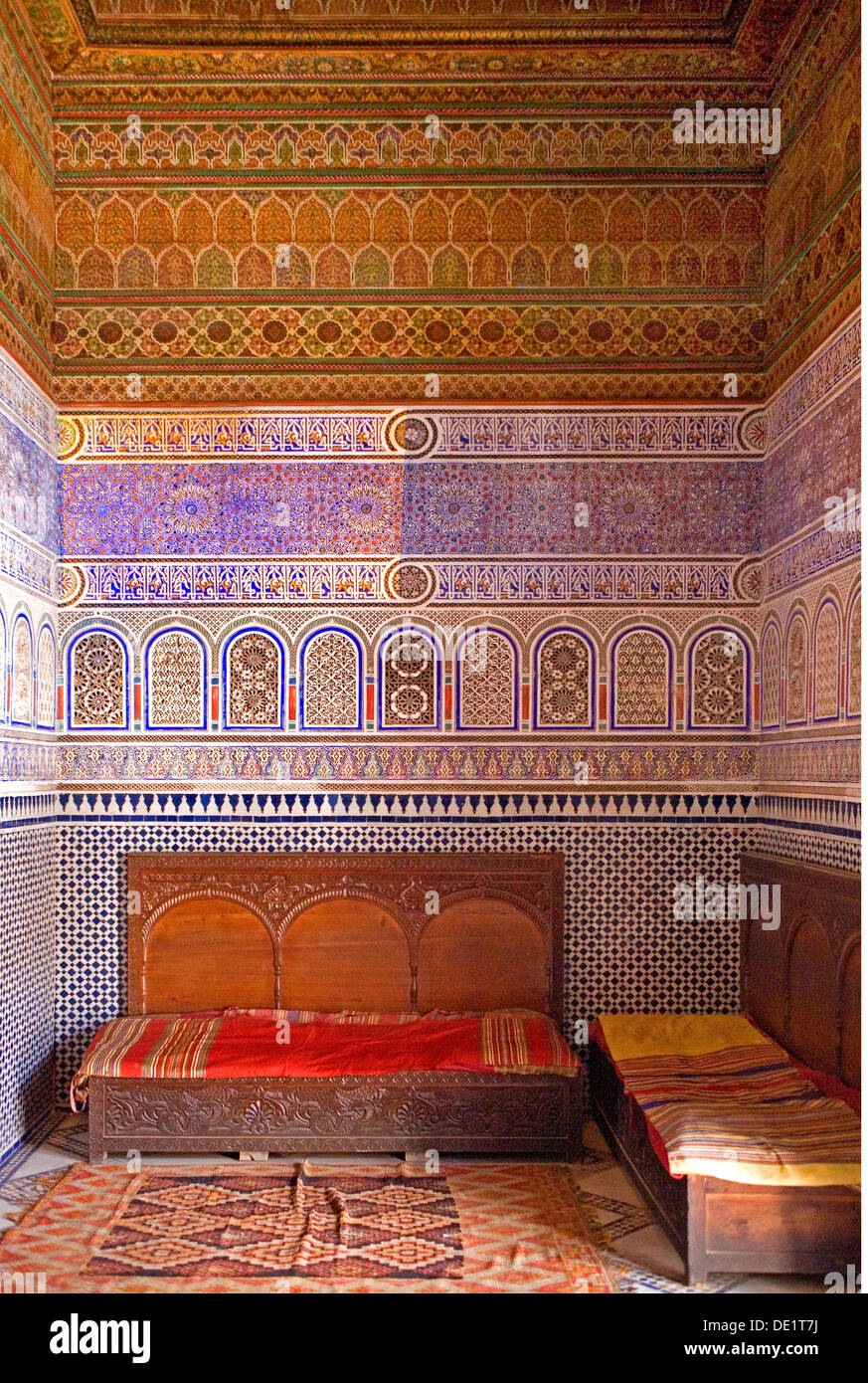 Géographie / voyage, Maroc, Marrakech, Musée d'art populaire Musée Dar Si Said', construite : 19e siècle, Additional-Rights Clearance-Info-Not-Available- Banque D'Images