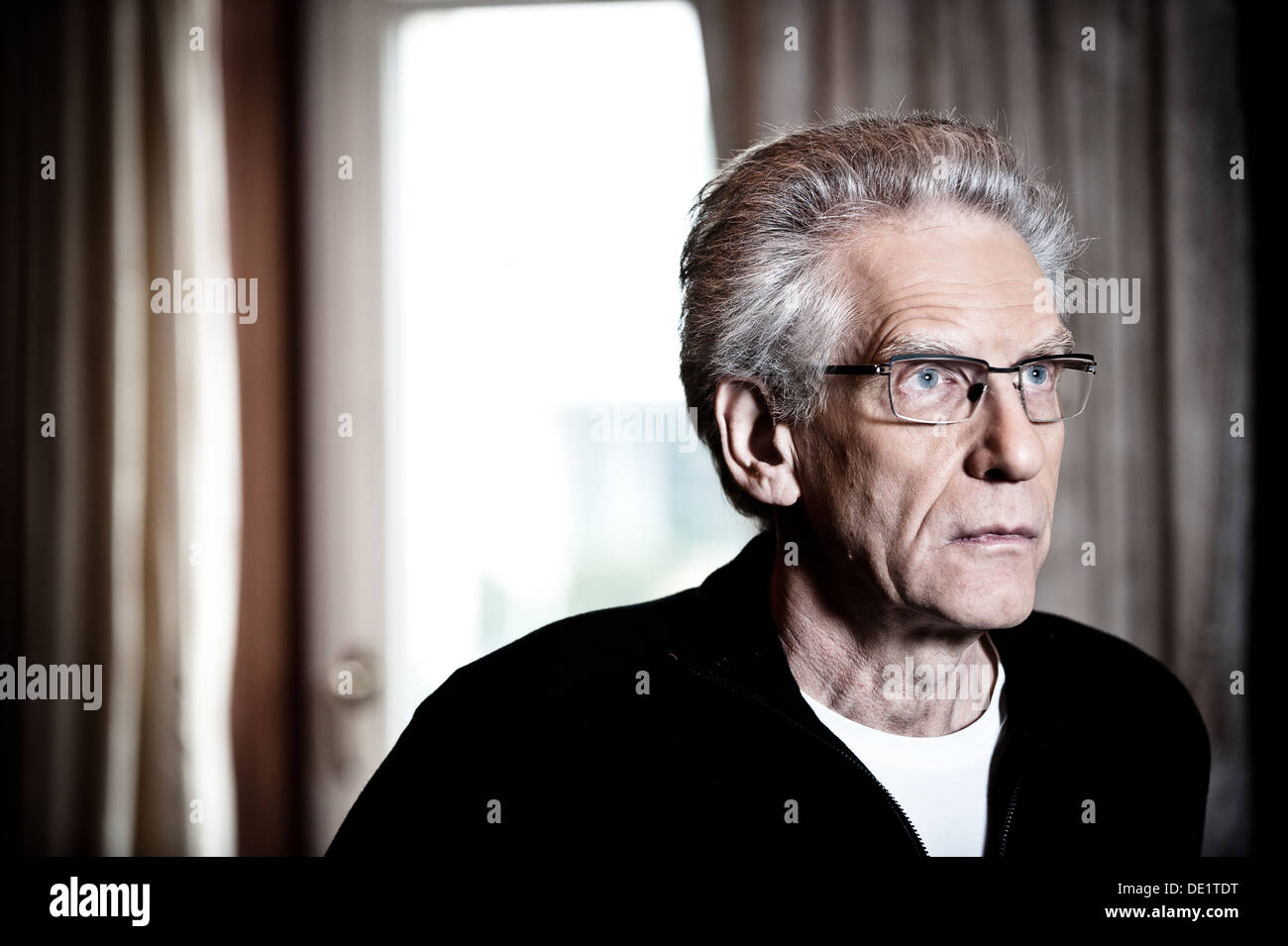 Berlin, Allemagne, David Cronenberg en mode portrait Banque D'Images