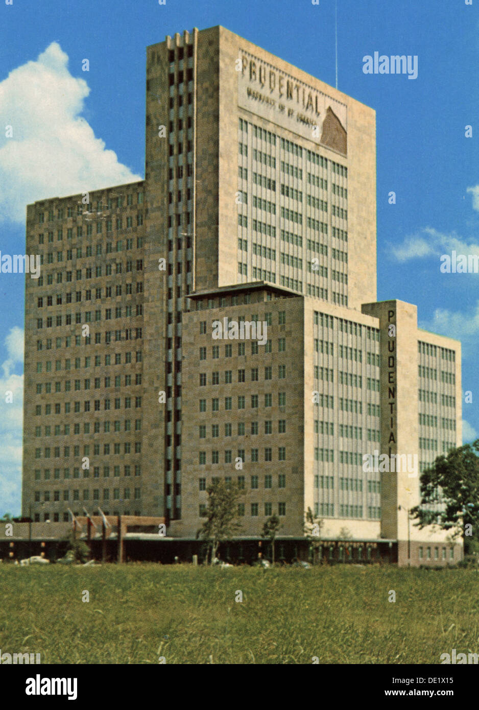 Prudential Building, Houston, Texas, USA, 1955. Artiste : Inconnu Banque D'Images