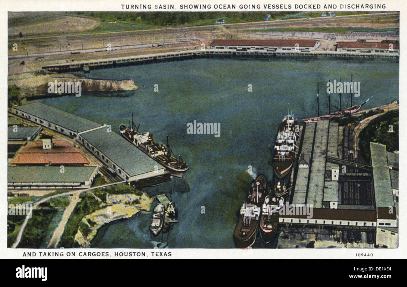 Bassin de virage, Houston, Texas, USA, 1926. Artiste : Inconnu Banque D'Images