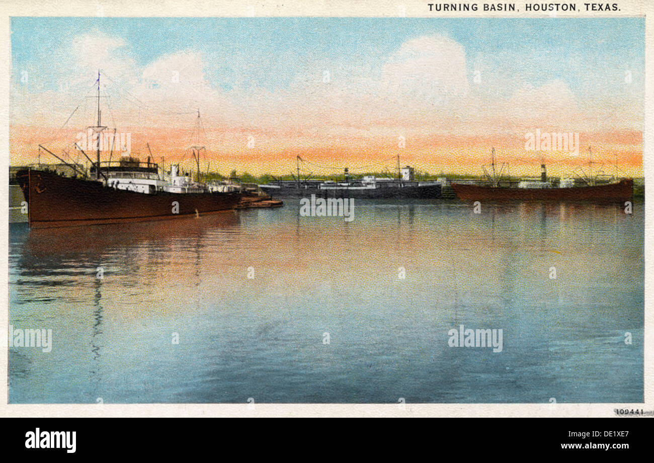 Bassin de virage, Houston, Texas, USA, 1926. Artiste : Inconnu Banque D'Images