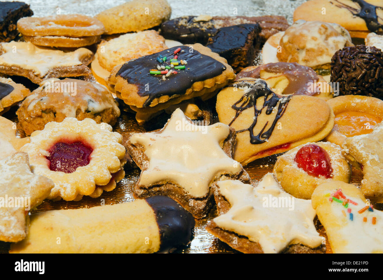 Des biscuits de Noël, Bavière Banque D'Images