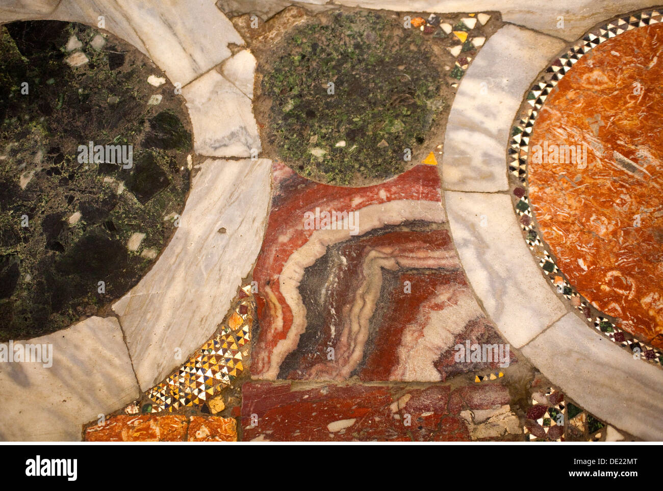 Les beaux-arts, l'Empire byzantin, en mosaïque, de Sainte-Sophie, Istanbul, l'artiste n'a pas d'auteur pour être effacé Banque D'Images