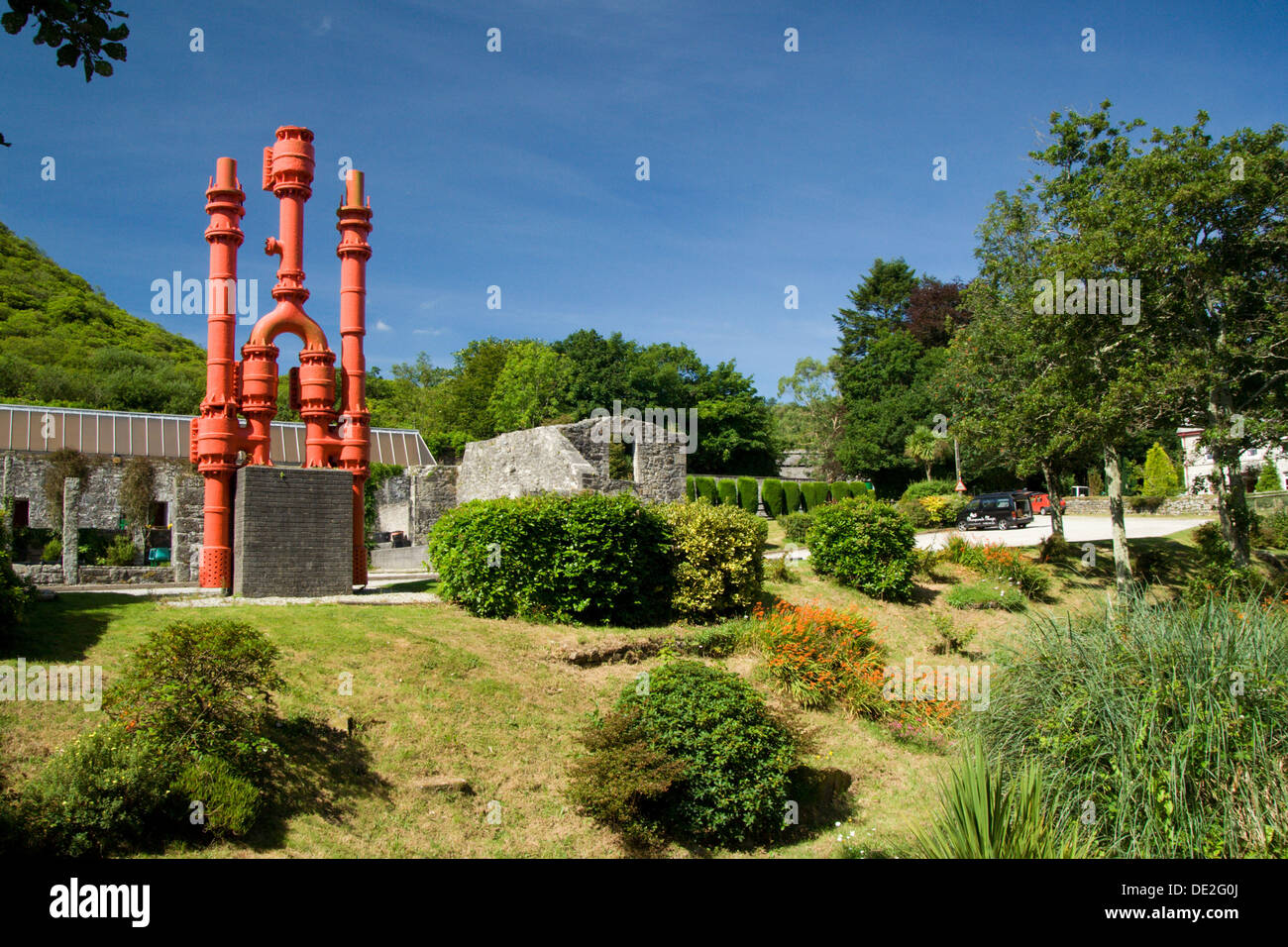 Papule Martyn Country Park, Carthew. Musée de l'argile de la Chine. Banque D'Images
