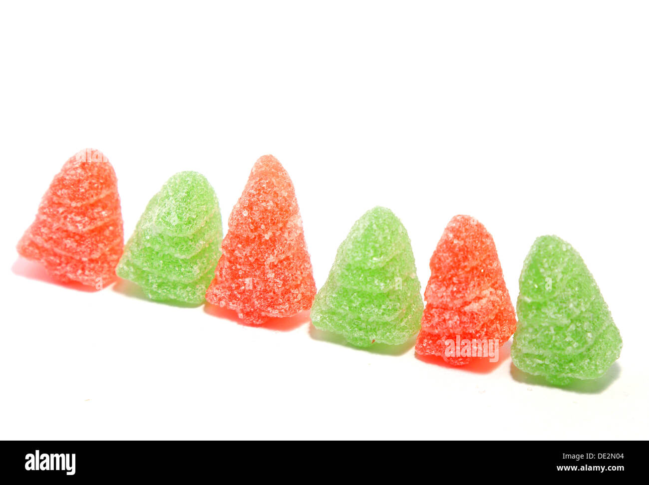 Bonbons Jelly, vert et rouge Banque D'Images Bonbons Jelly, vert et rouge Banque D'Images