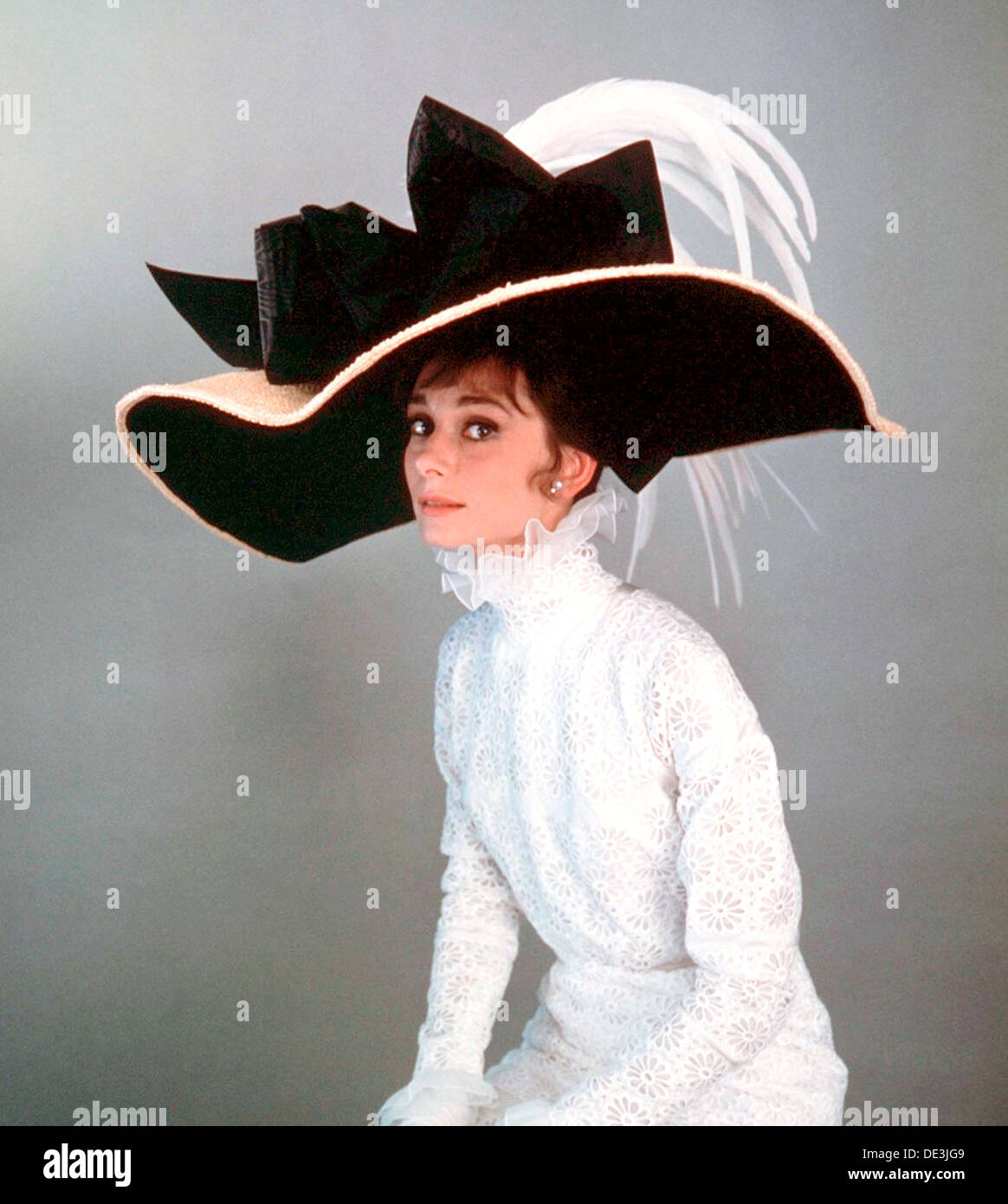 MY FAIR LADY 1964 Warner Bros film avec Audrey Hepburn Banque D'Images