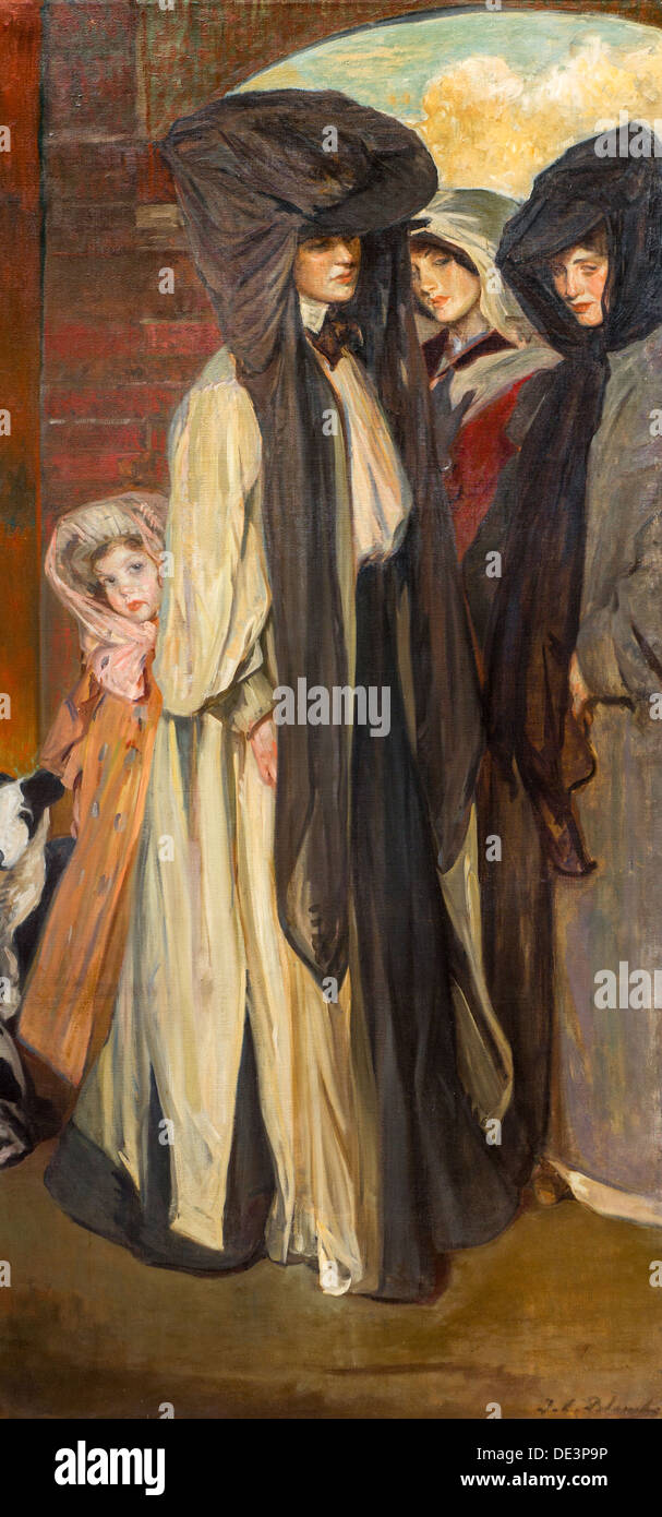 20e siècle - l'échec. Les femmes, vers 1905 - Jacques-Emile Blanche Philippe Sauvan-Magnet / Active Museum huile sur toile Banque D'Images