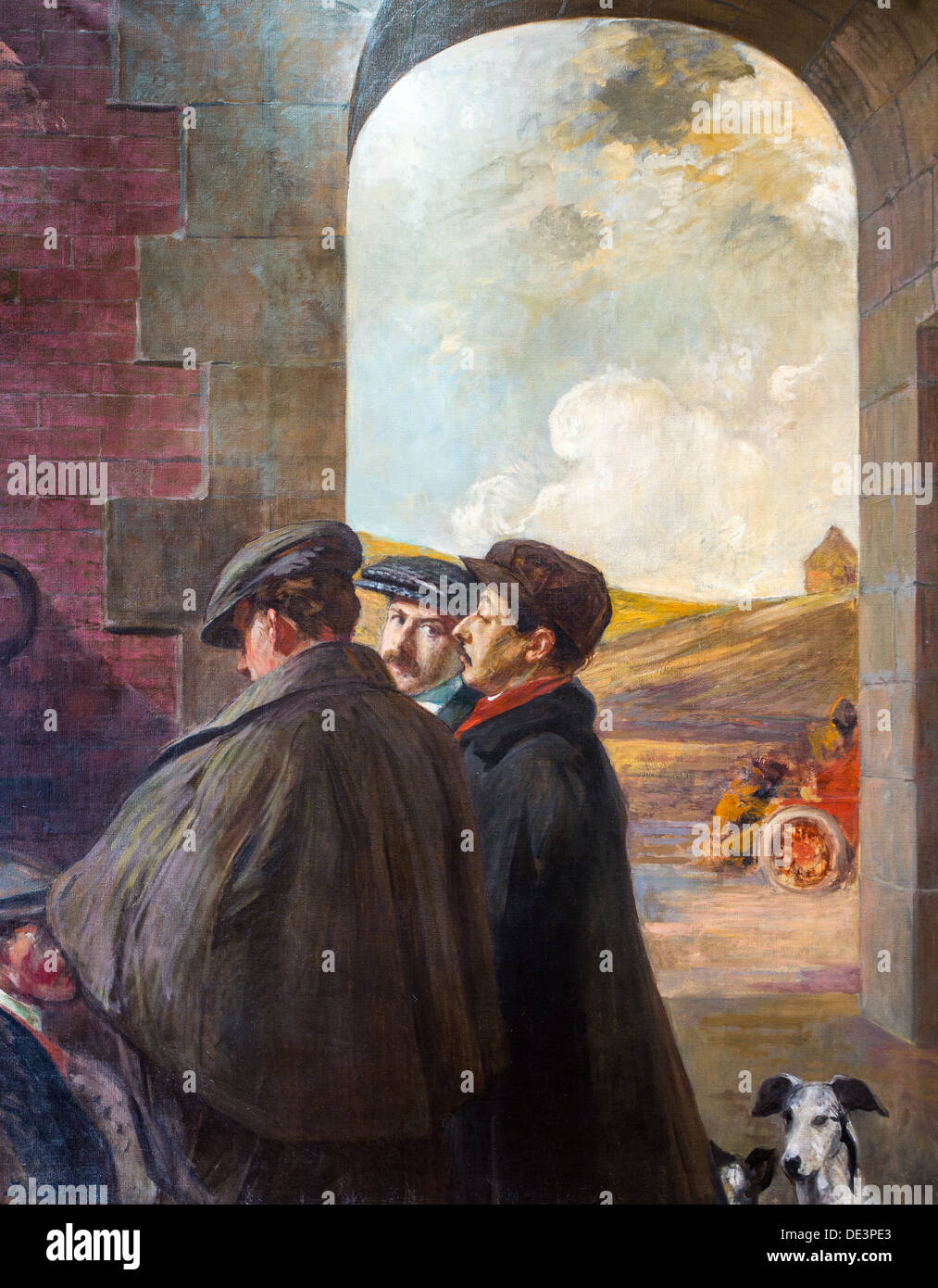 20e siècle - l'échec. Les hommes, autour de 1905 - Jacques-Emile Blanche Philippe Sauvan-Magnet / Active Museum huile sur toile Banque D'Images