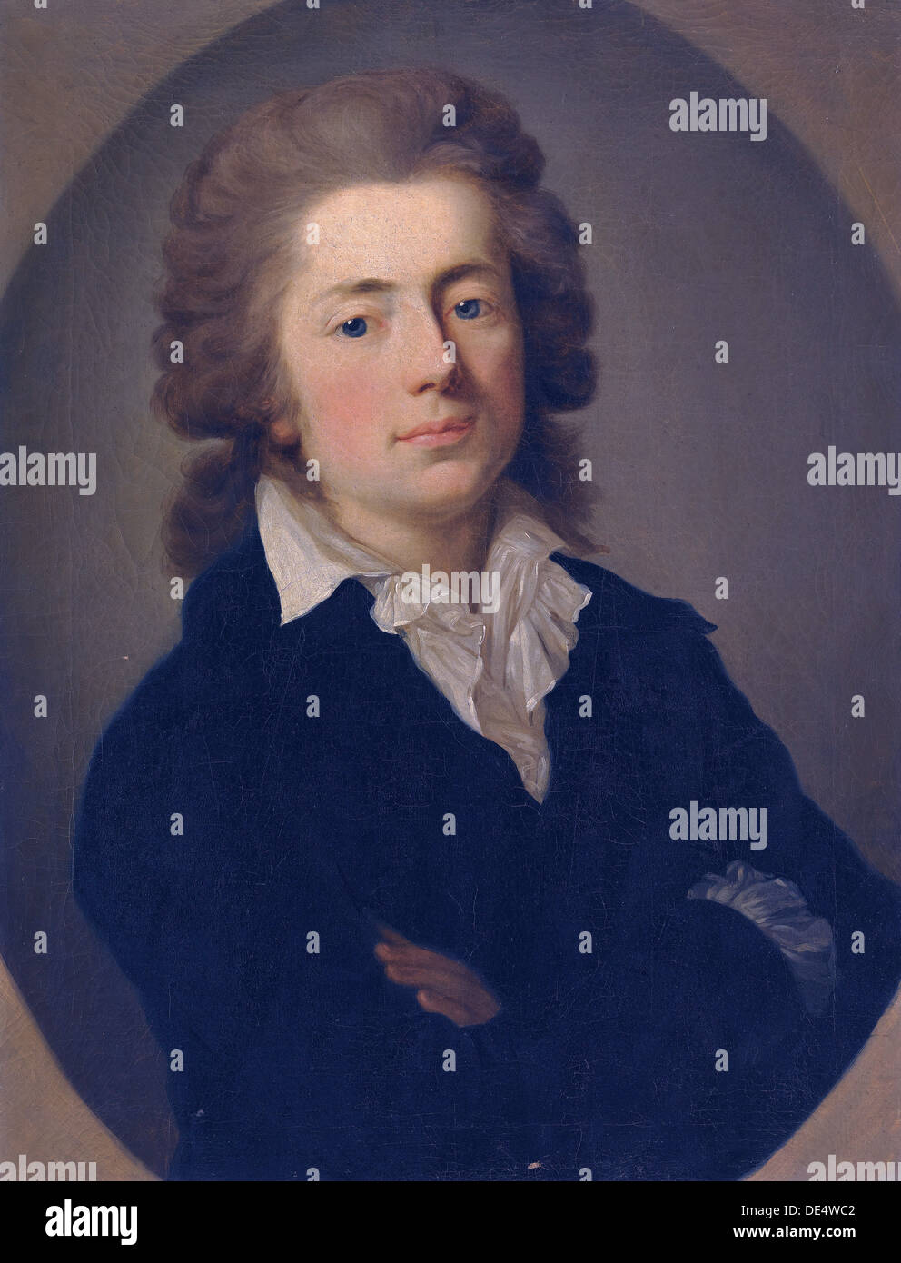 Portrait du Comte Jan Nepomucen Potocki (1761-1815), 1790. Artiste : Anonyme Banque D'Images