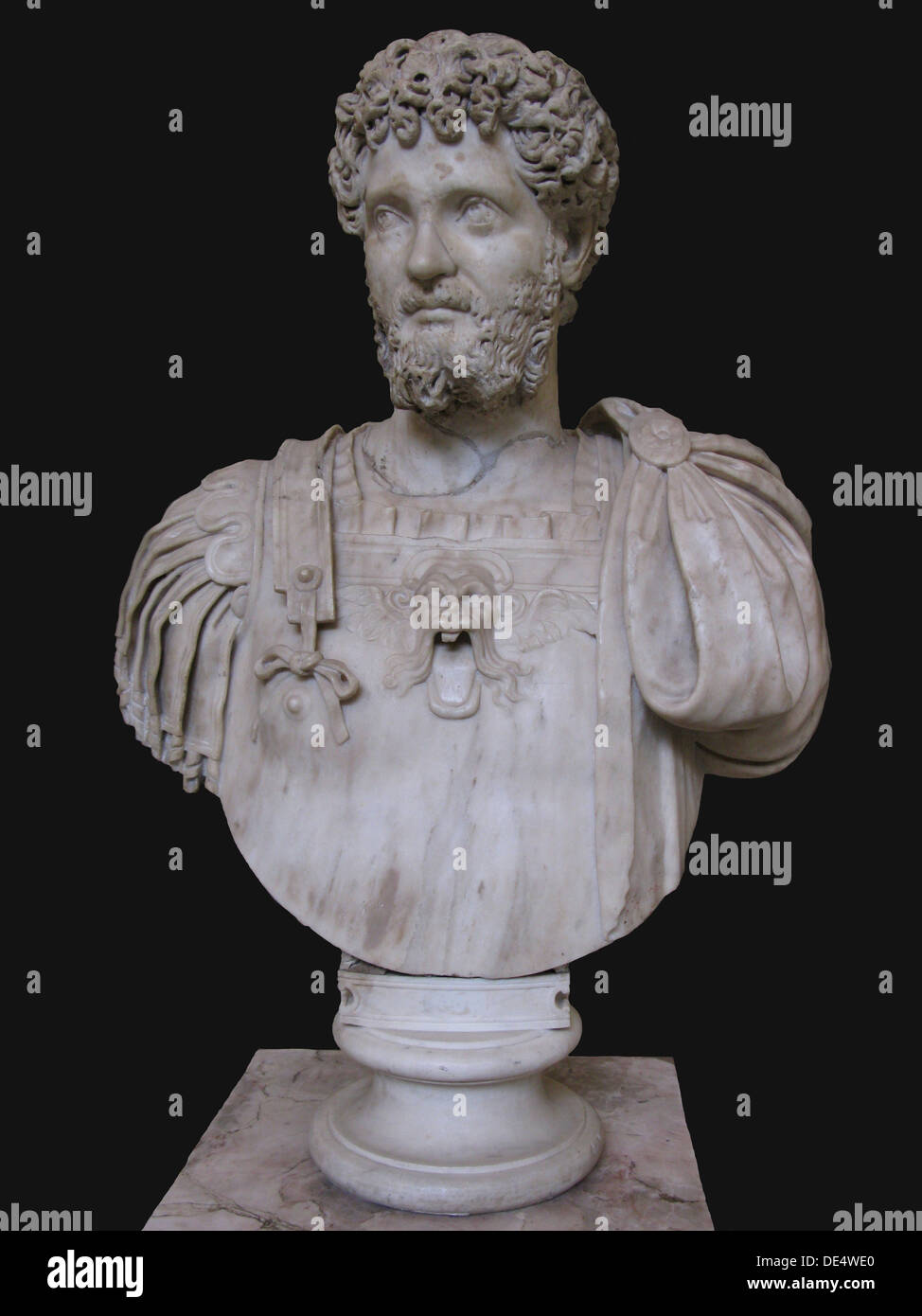 Buste de Septime Sévère, 3e cen. AD. Artiste : l'Art de l'ancienne Rome, la sculpture classique Banque D'Images