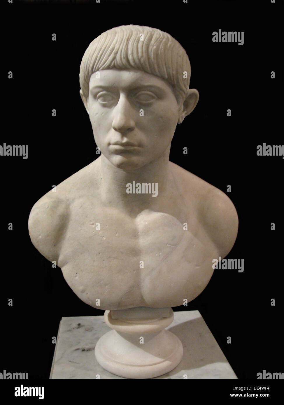 Buste de Brutus, 2e cen. AD. Artiste : l'Art de l'ancienne Rome, la sculpture classique Banque D'Images