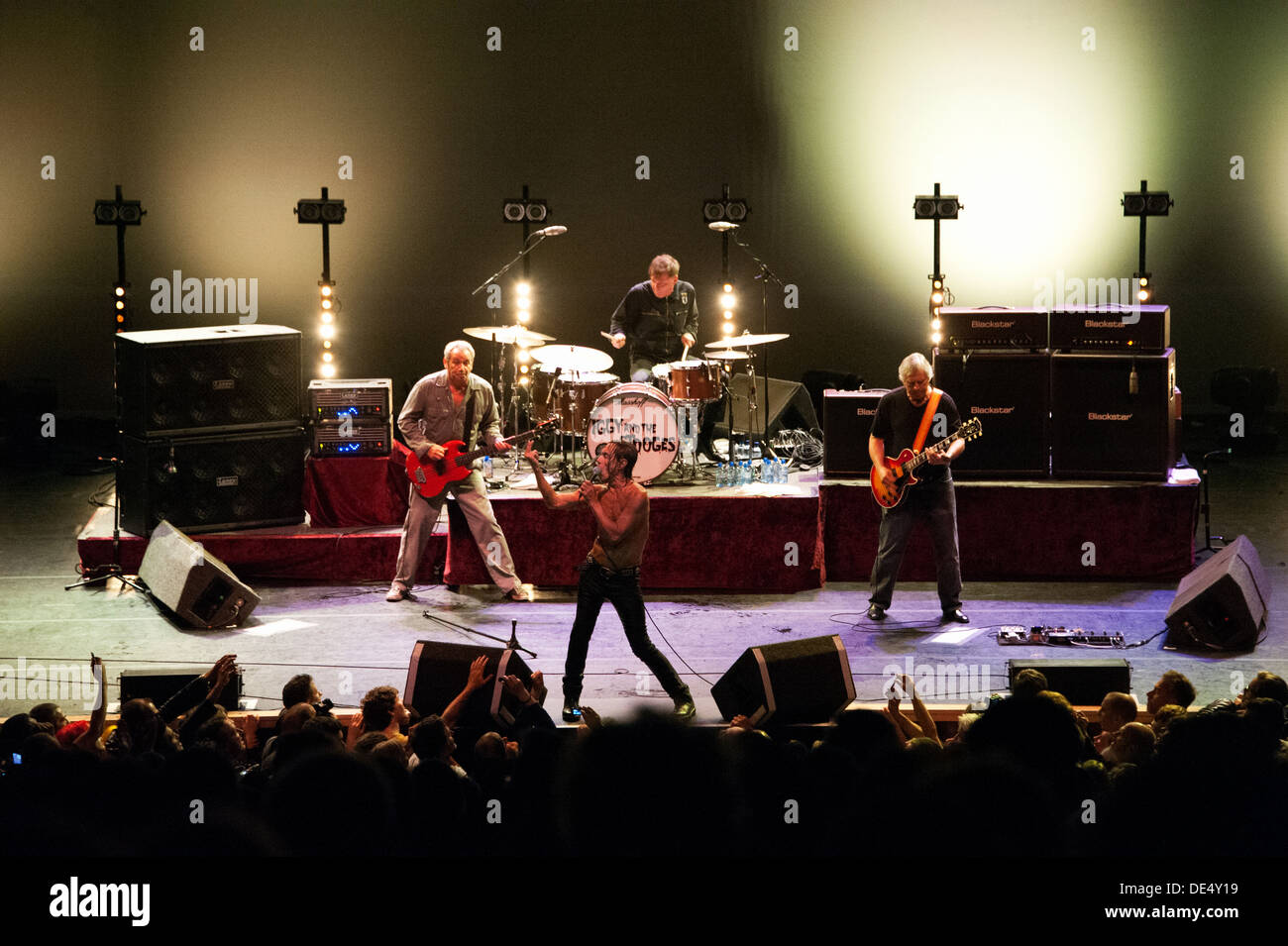 Les concerts d'Iggy & The Stooges au Royal Festival Hall de Londres. Banque D'Images