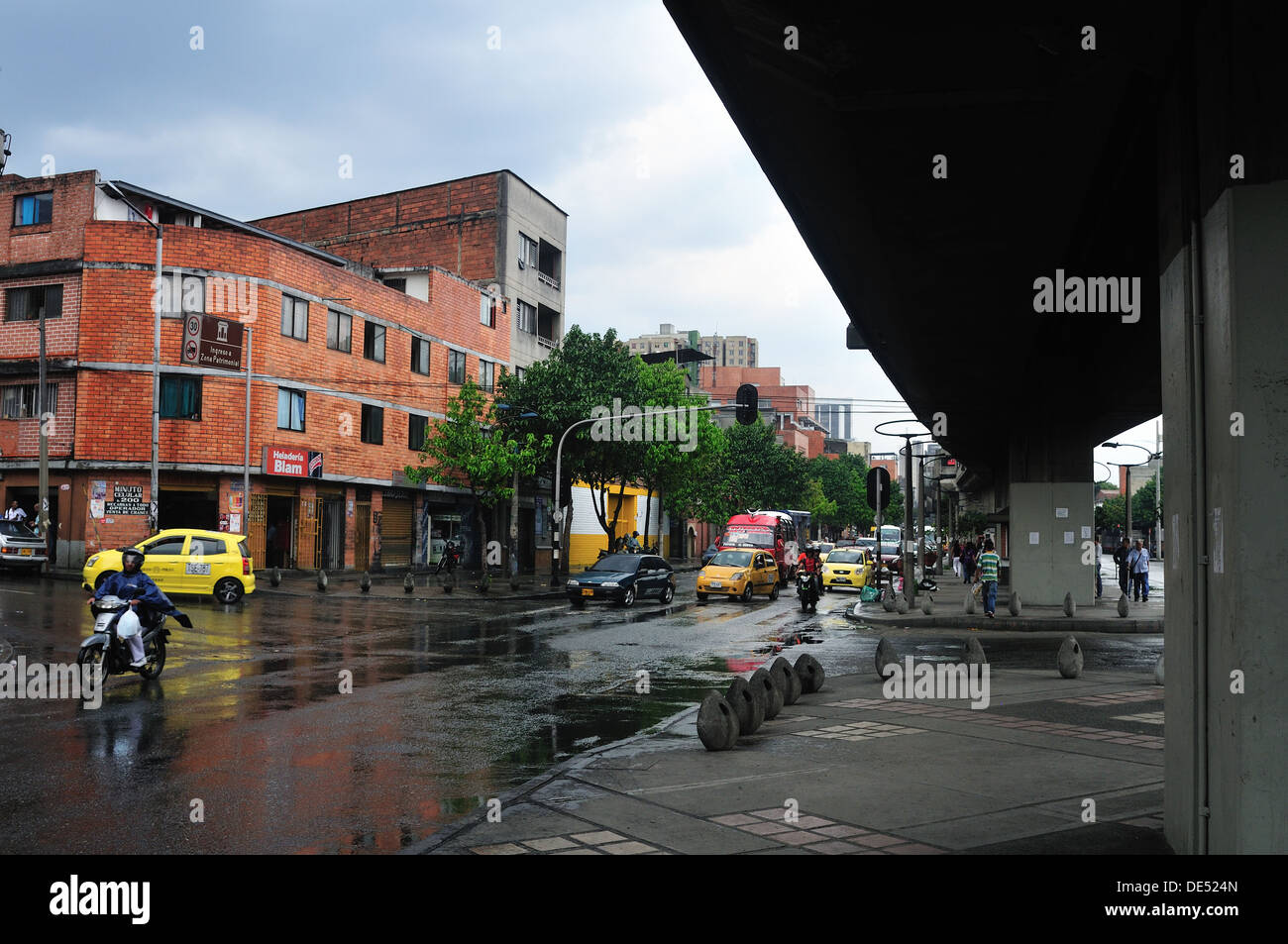 Quartier Prado - Centre de Medellin .Département d'Antioquia. Colombie Banque D'Images