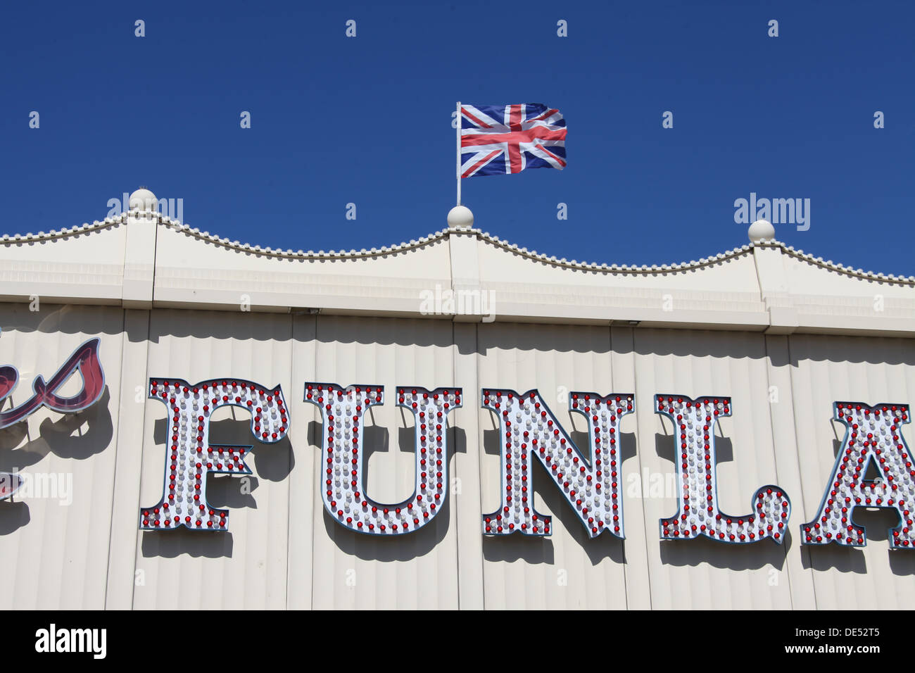 FUNLAND amusement arcade à Southport Banque D'Images