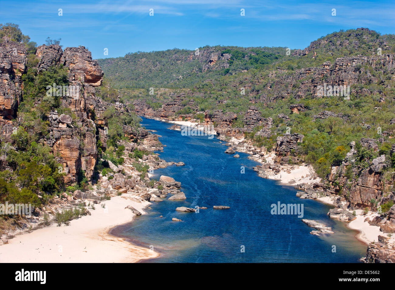 Alligator River, est la terre d'Arnhem, dans le Territoire du Nord, Australie Banque D'Images