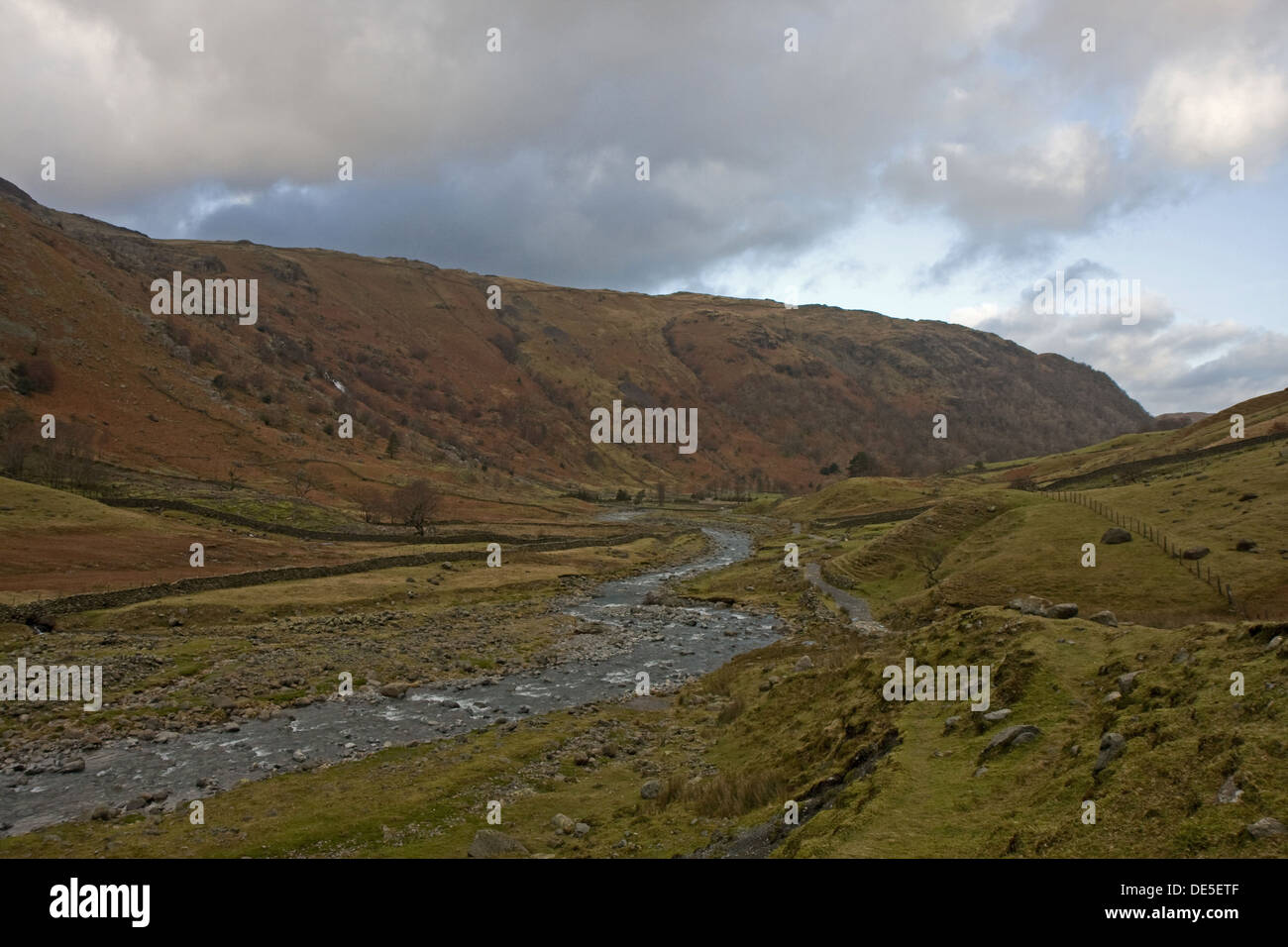 Stonethwaite in Borrowdale, Lake District, Cumbria, England, UK Banque D'Images