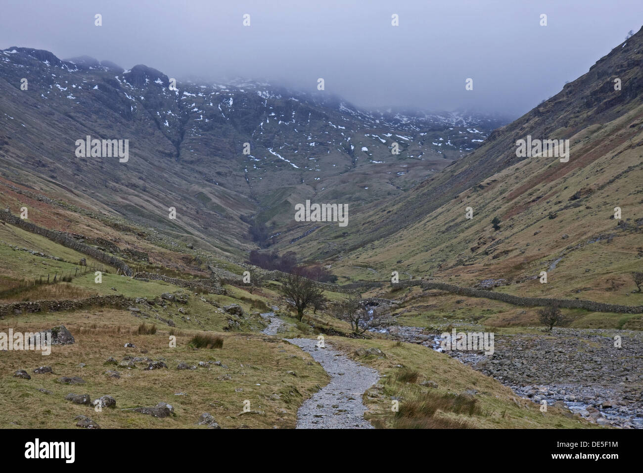 Stonethwaite in Borrowdale, Lake District, Cumbria, England, UK Banque D'Images