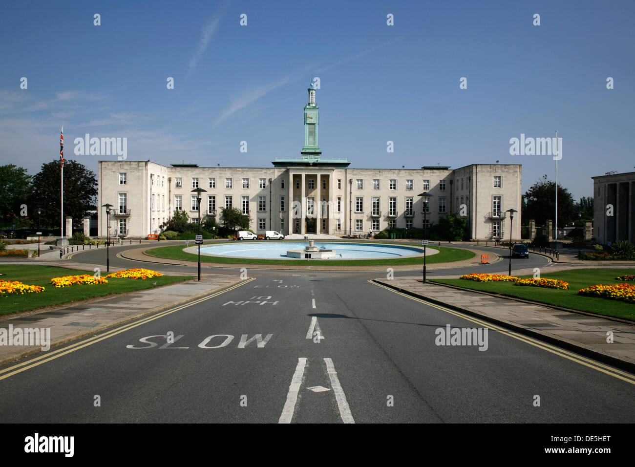 Waltham Forest town hall à Walthamstow, London, UK Banque D'Images