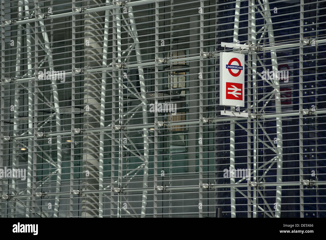La gare de Blackfriars Banque D'Images