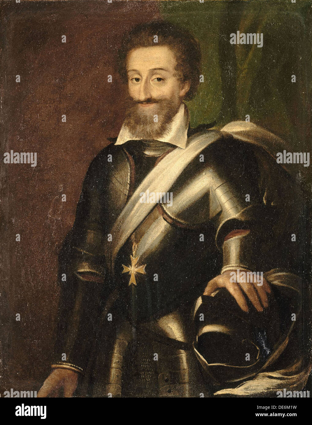 Le roi Henri IV de France, début du 17e cen.. Artiste : Anonyme Banque D'Images