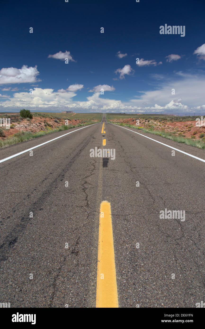 L'Autoroute de l'Arizona 98, Coconino Comté Banque D'Images