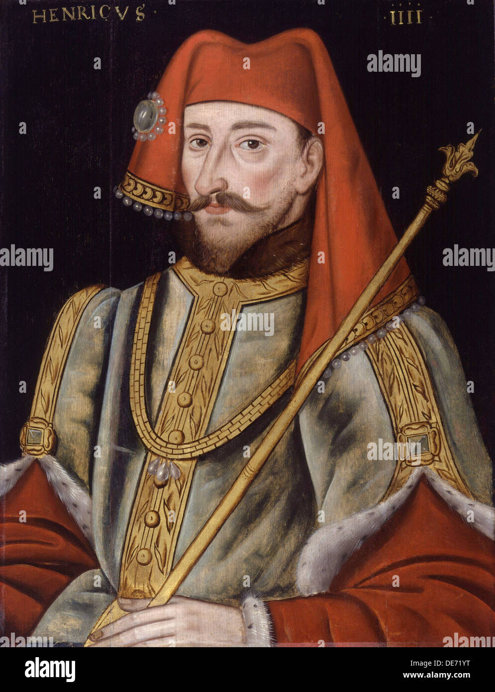 Le roi Henri IV d'Angleterre, fin du 16e cen.. Artiste : Anonyme Banque D'Images